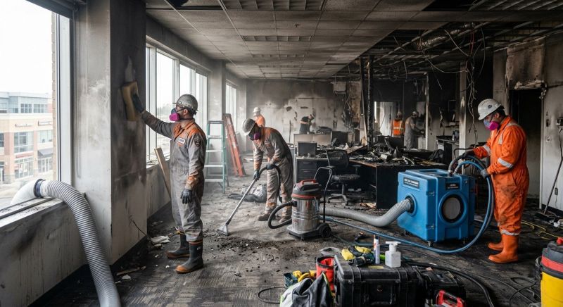 Commercial Fire Damage Repair in Marin County, CA