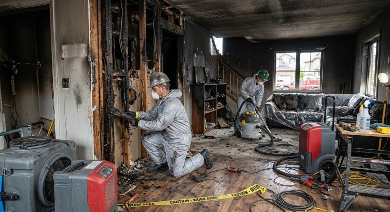 Commercial Fire Restoration in Sonoma County, CA