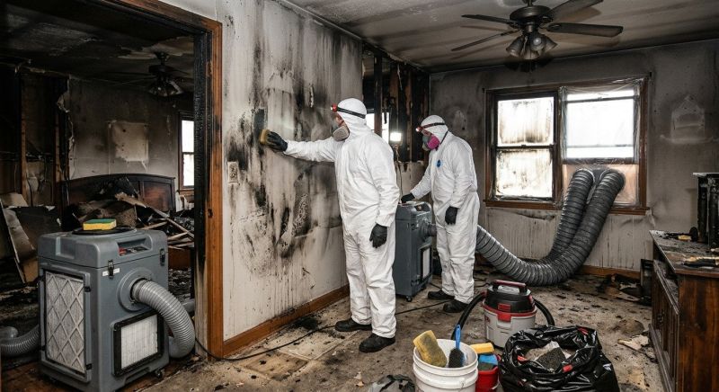 Smoke Damage Remediation in Santa Rosa, CA