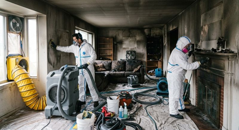 Smoke Damage Removal in Sonoma County, CA