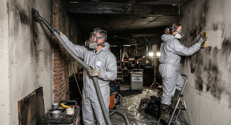 Soot Damage Restoration in Napa, CA
