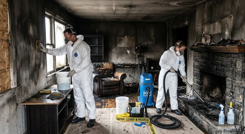 Soot Damage Restoration in Marin County, CA